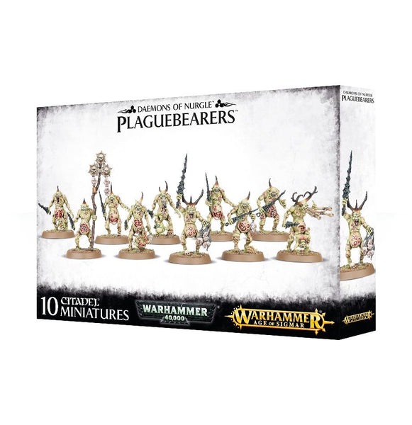 Chaos, Daemons, Nurgle, Plaguebearers, Work In Progress - Plaguebearers
