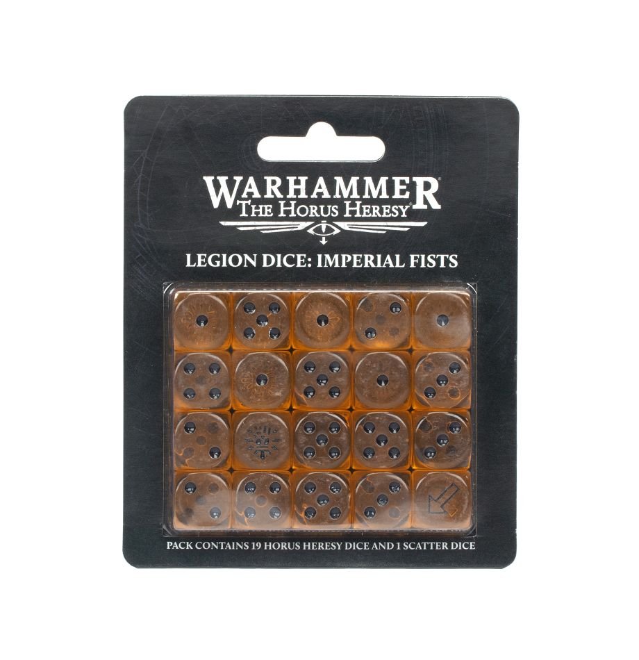 Imperial Fists Legion Dice