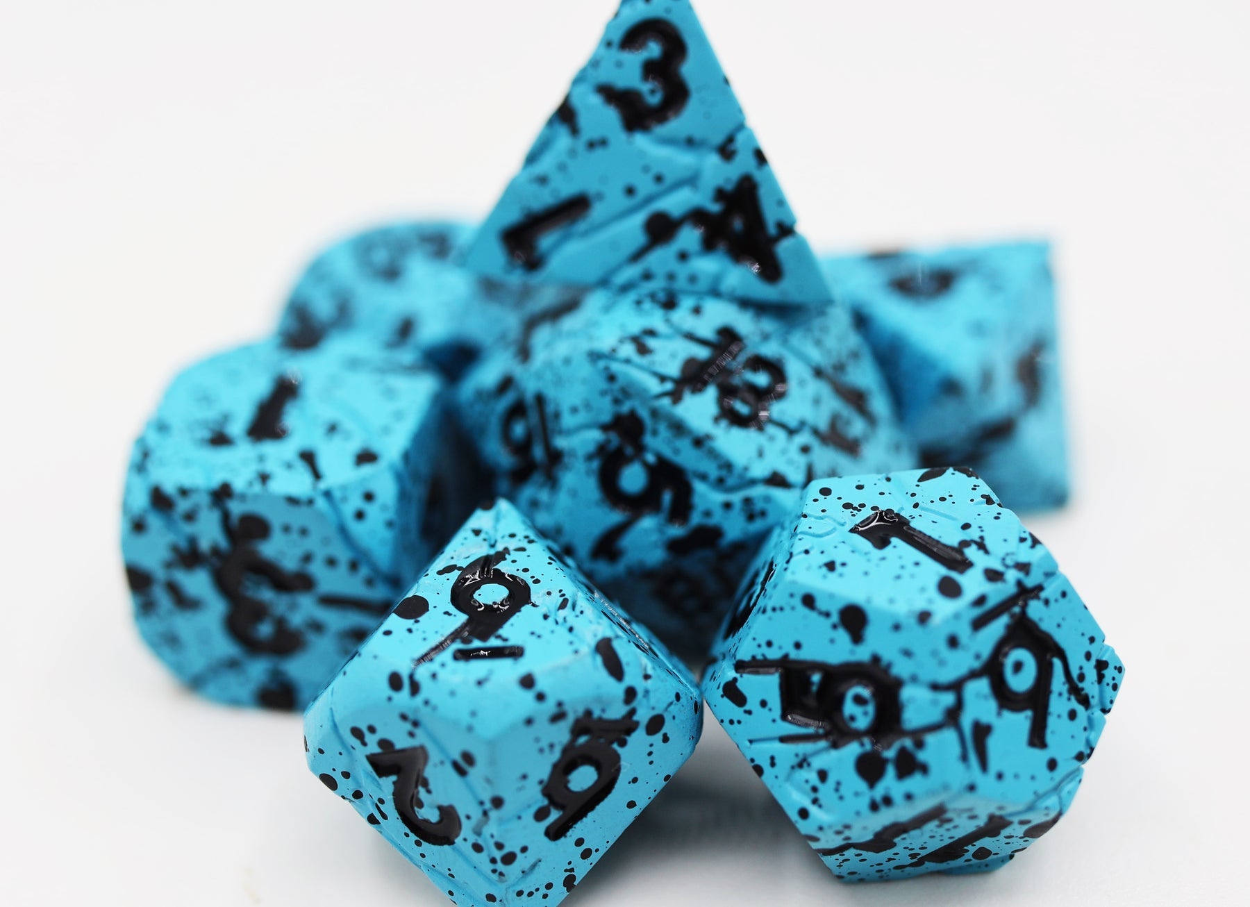 Blue Quarry  RPG Metal Dice Set