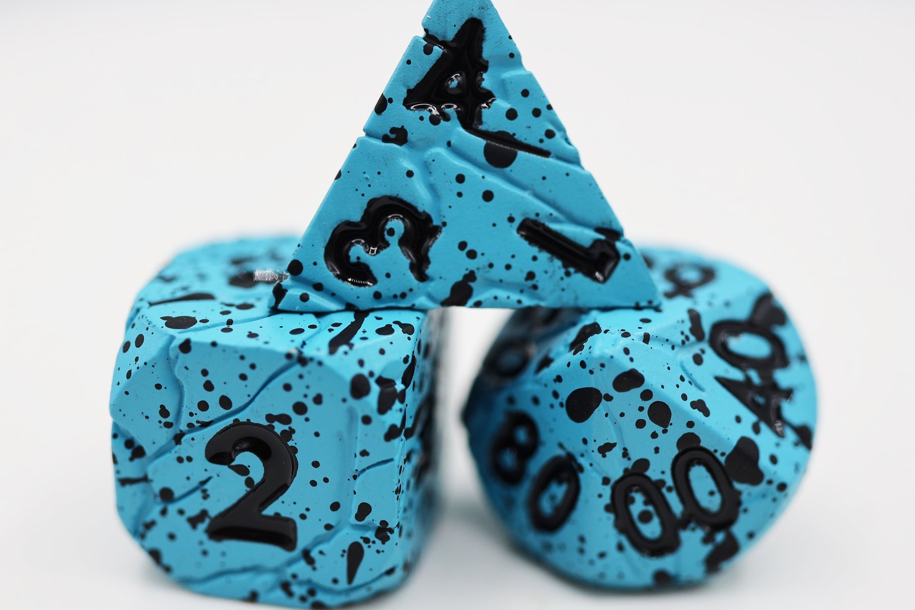 Blue Quarry  RPG Metal Dice Set