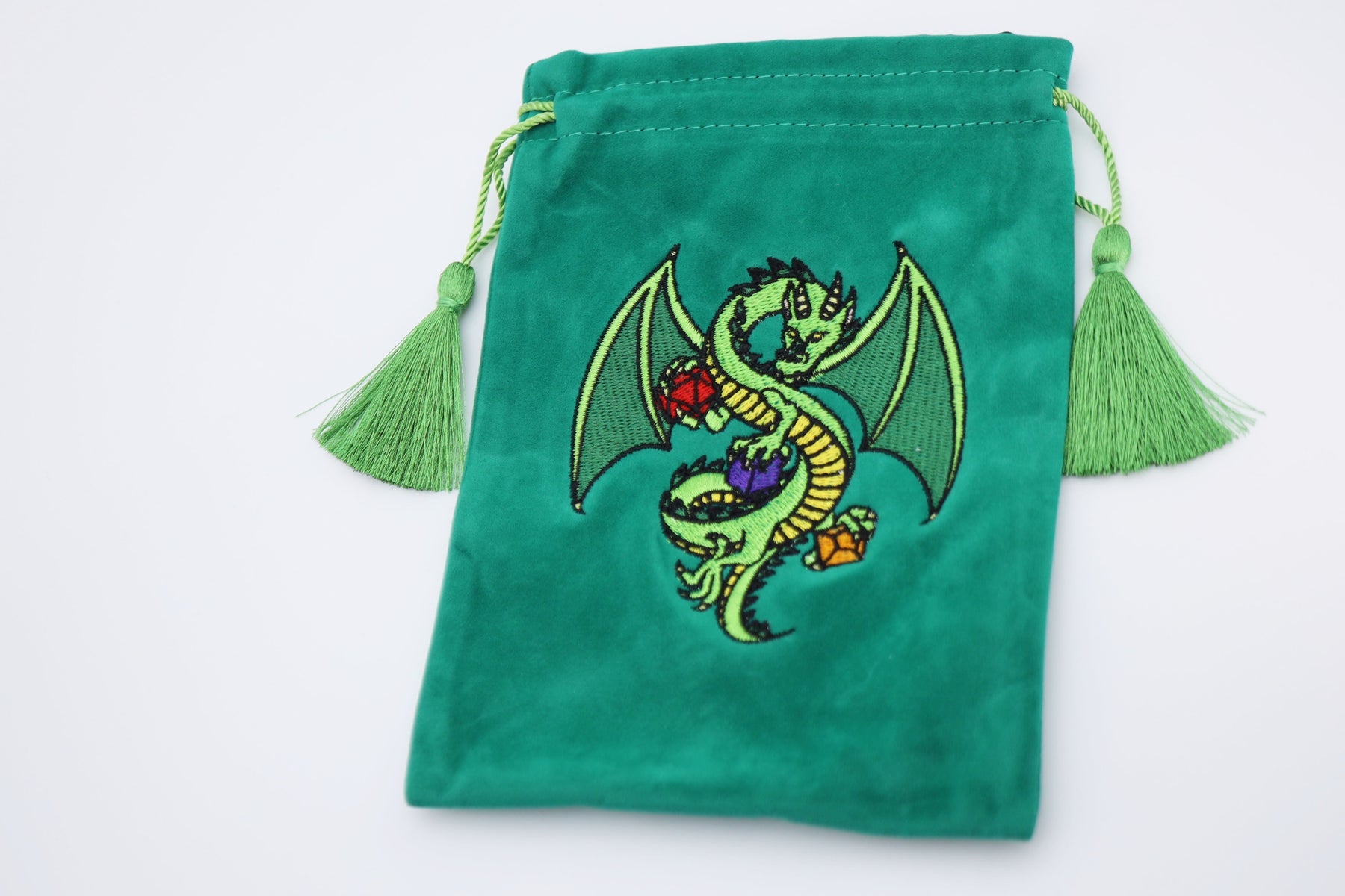 Green Dragon Dice Bag