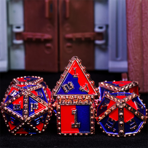 Page's Brigandine Armor RPG Metal Dice Set