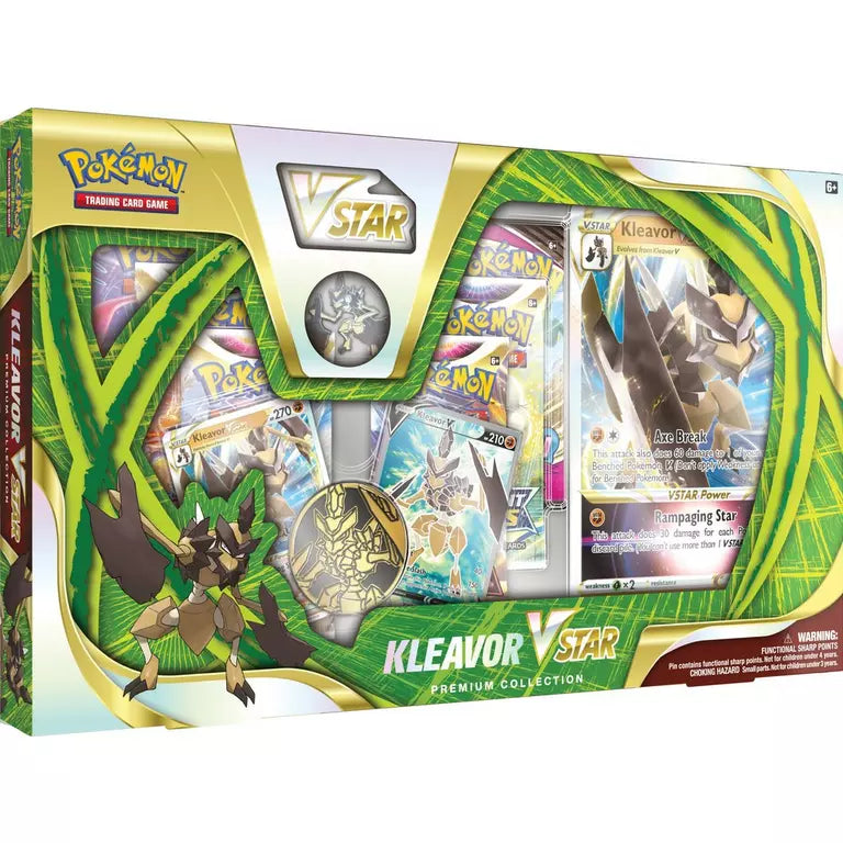 Pokemon TCG: Kleavor VSTAR Premium Collection Case