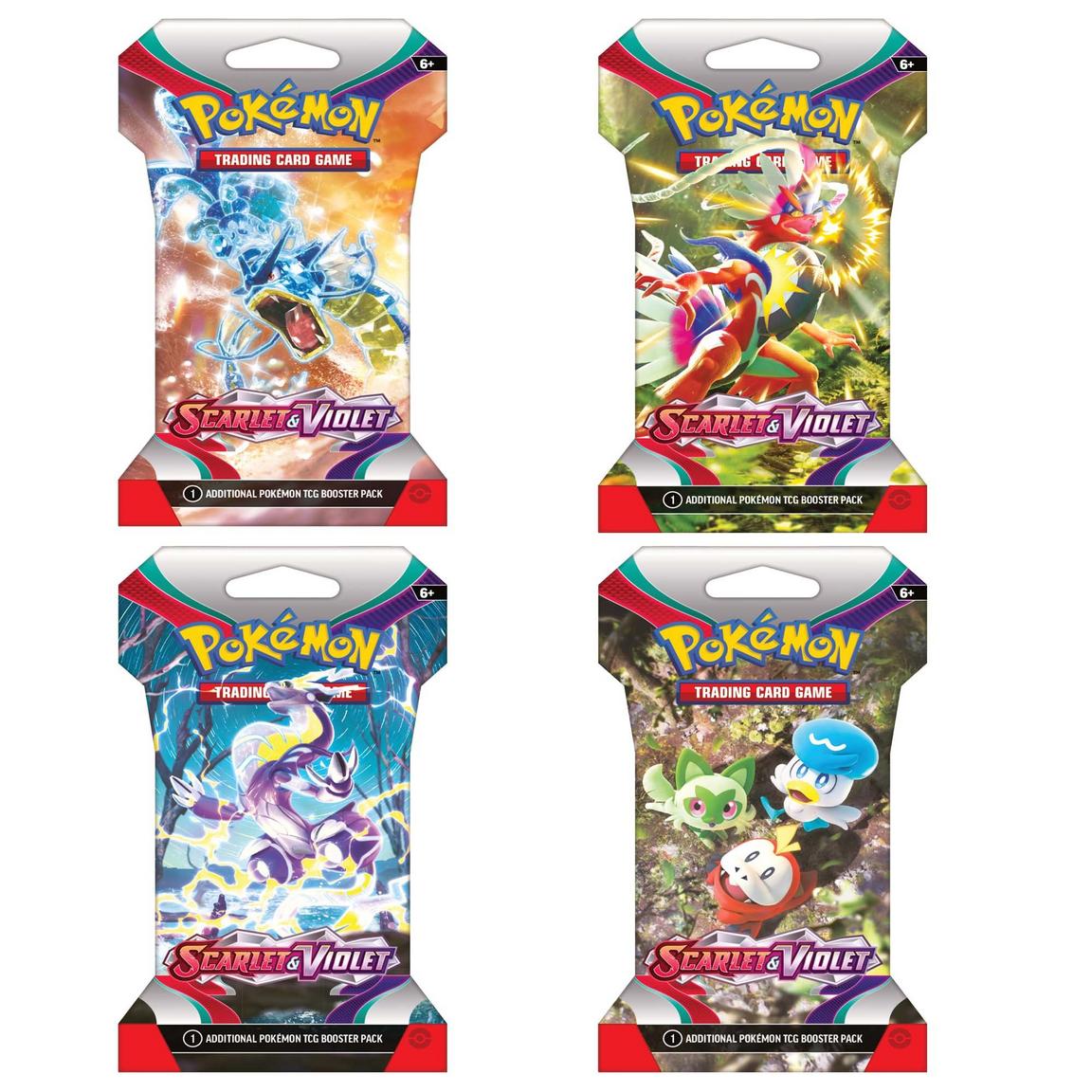Pokemon Scarlet & Violet Sleeved Single Packs Pokemon Scarlet & Violet Sleeved Single Packs