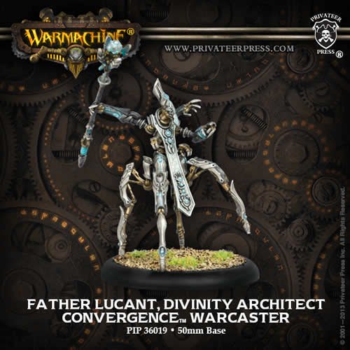 Convergence of Cyriss: Father Lucant, Divinity Architect (Warcaster)