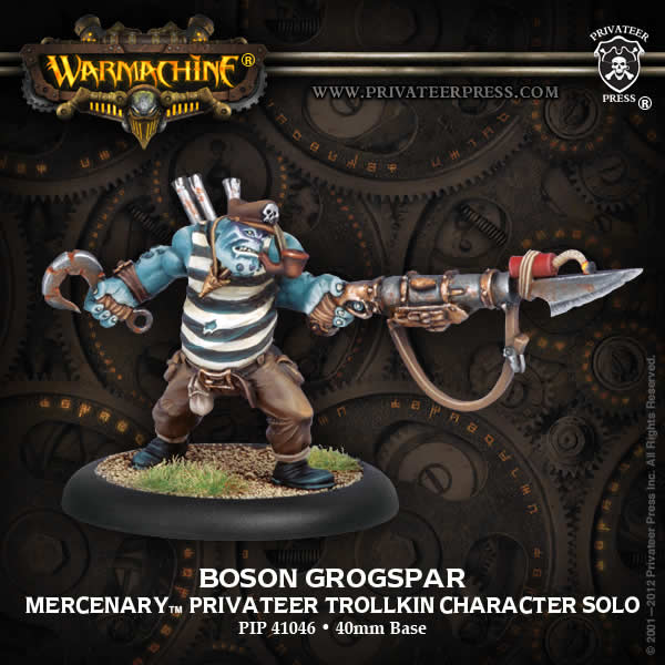 Mercenaries: Bosun Grogspar (Privateer Character Solo)