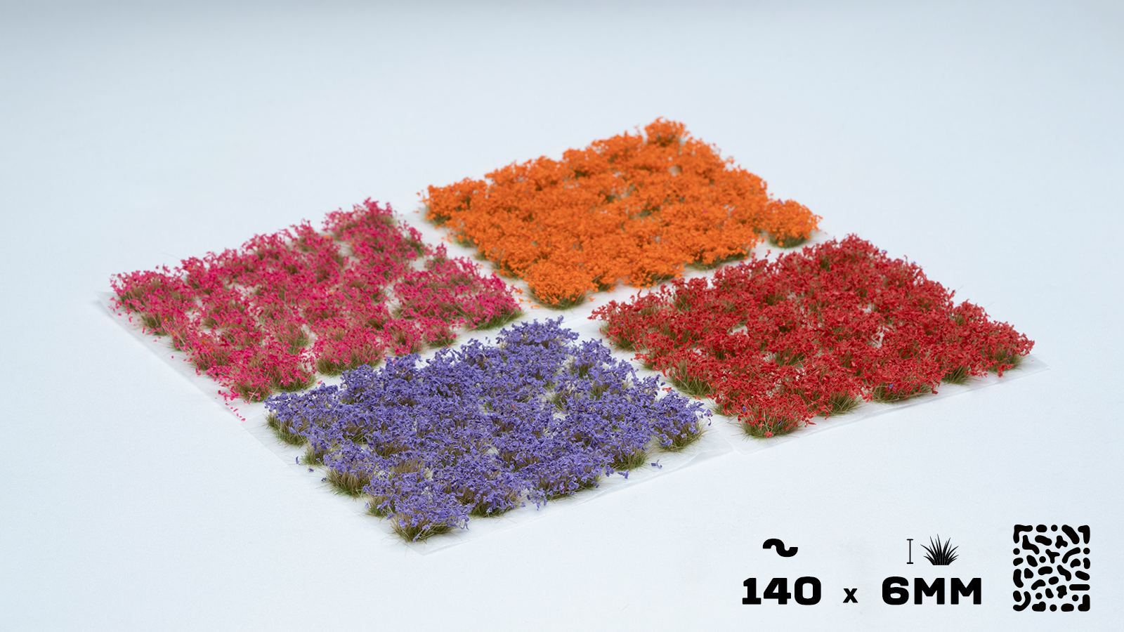 Gamer's Grass Garden Flowers Set