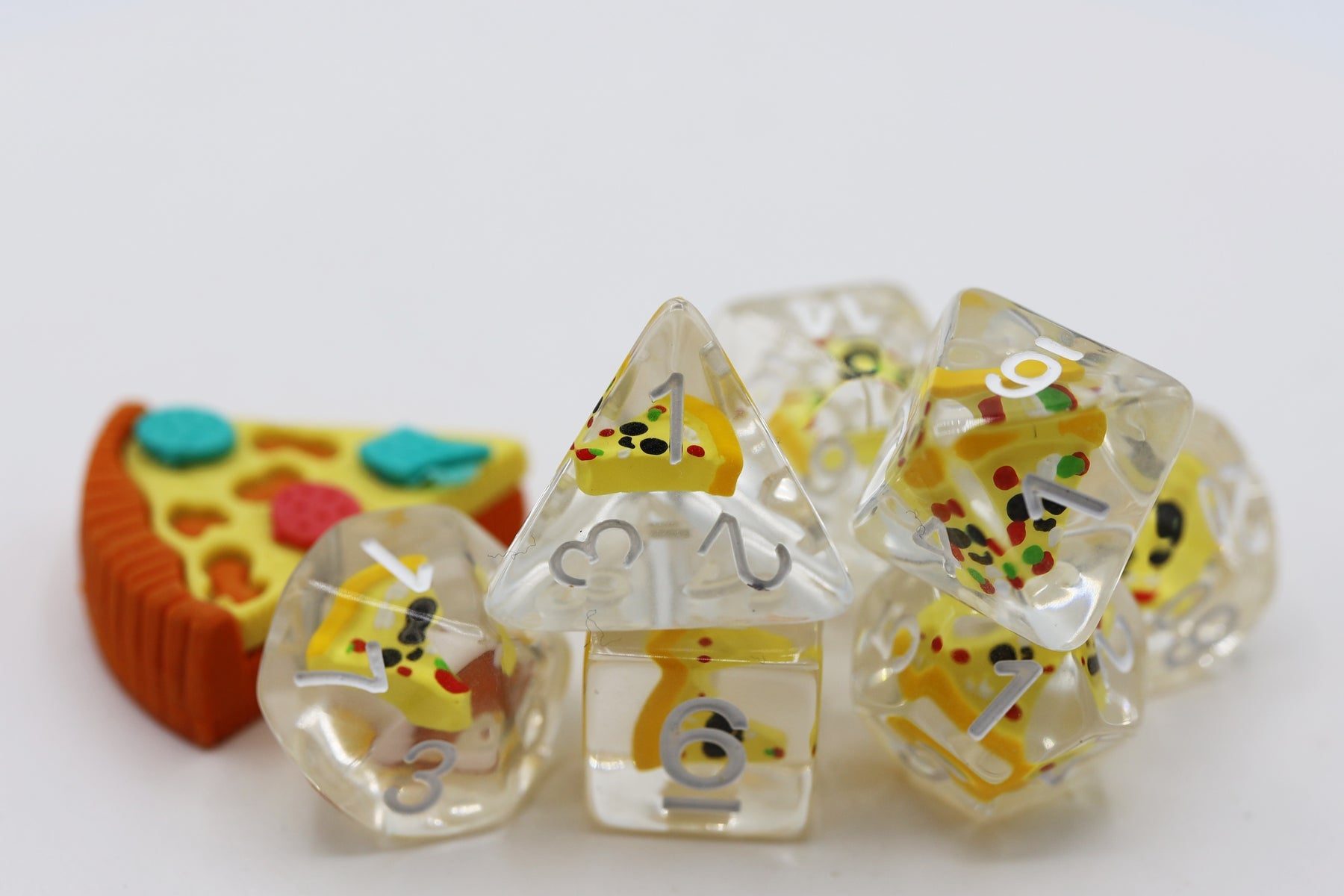 Pizza RPG Dice Set