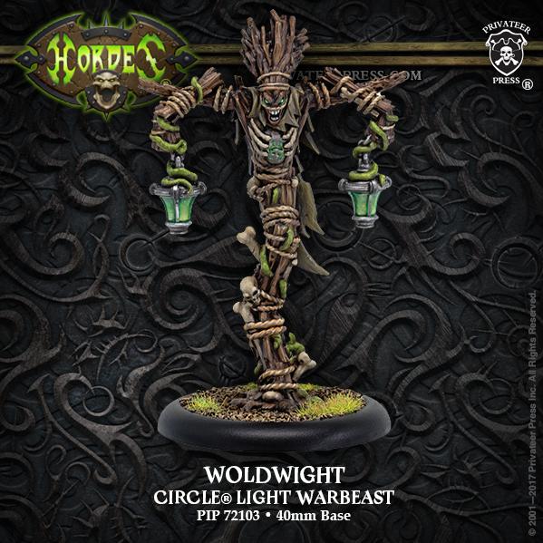 Hordes Circle Orboros: Wold Wight (Light Warbeast)