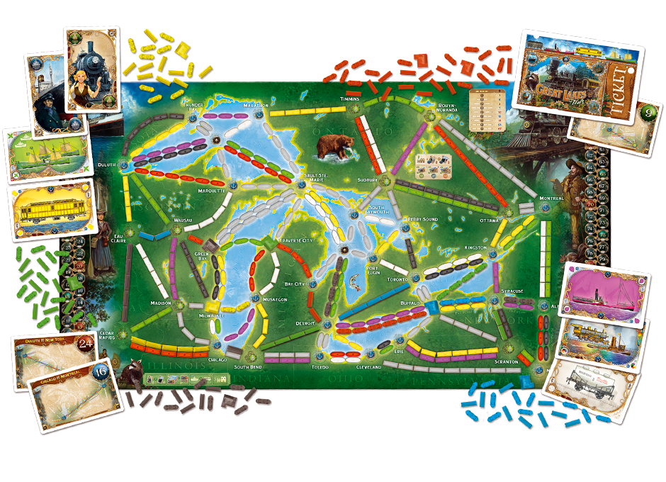 Ticket to Ride: Rails and Sails