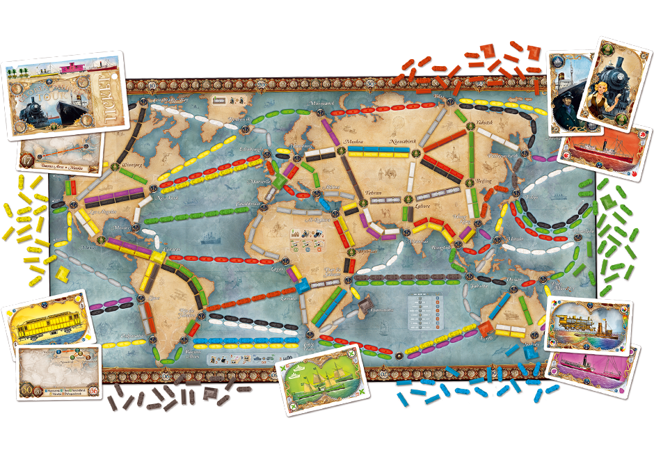Ticket to Ride: Rails and Sails