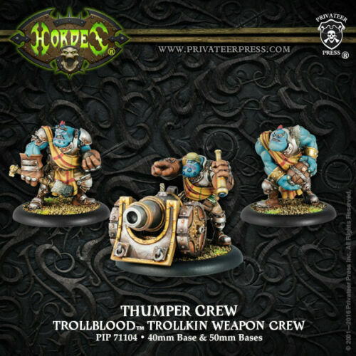 Hordes Trollbloods: Trollkin Thumper Crew (Weapon Crew)