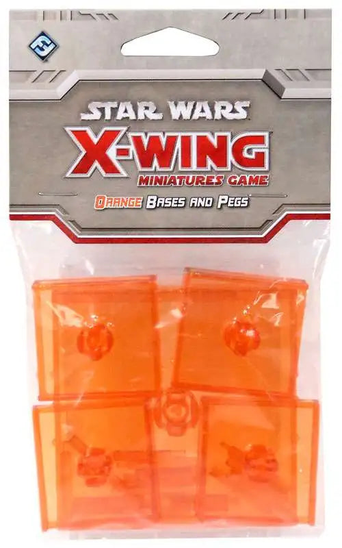 X-Wing: Orange Bases and Pegs